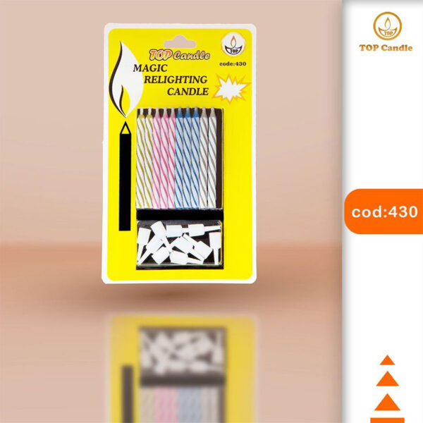 شمع تاپ کندل کد 430