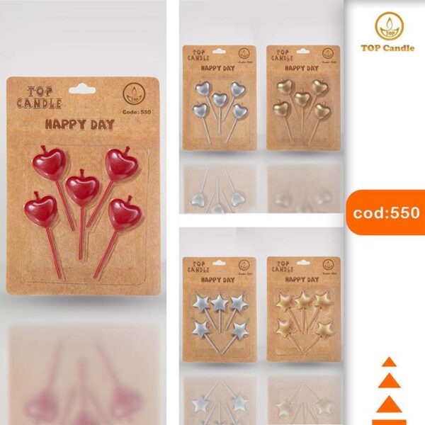 شمع تاپ کندل کد550