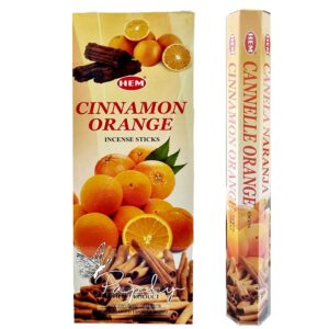 عود هم (HEM) رایحه پرتقال و دارچین (cinnamon orange)