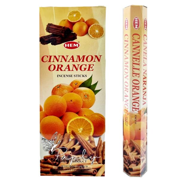عود هم (HEM) رایحه پرتقال و دارچین (cinnamon orange)
