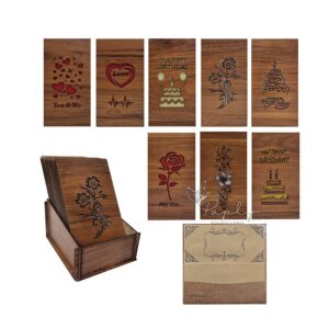 پاکت پول چوبی 20 عددی
