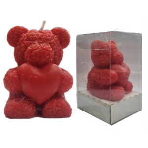 شمع تدی کوچک تکی