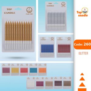شمع تاپ کندل کد 260