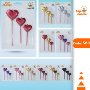 شمع تاپ کندل کد 580