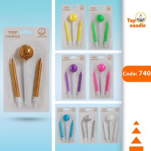 شمع تاپ کندل کد 740