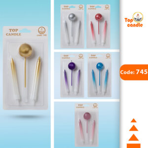 شمع تاپ کندل کد 745